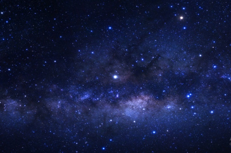 عکس آسمان شب واقعی