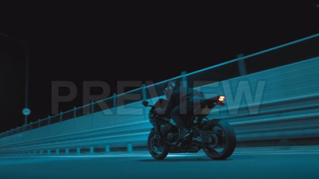 دانلود کلیپ و فوتیج موتور سنگین در شب