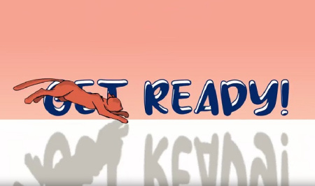 پروژه افتر افکت لوگو با گربه در حال دویدن Running Cat Logo