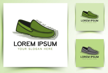 دانلود طرح لایه باز کارت ویزیت کفش مردانه و پسرانه