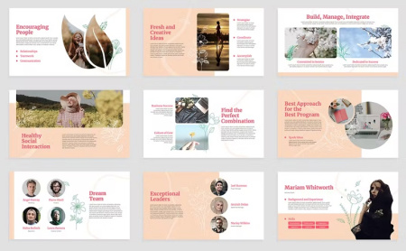 قالب پاورپوینت بهاری Spring Multipurpose