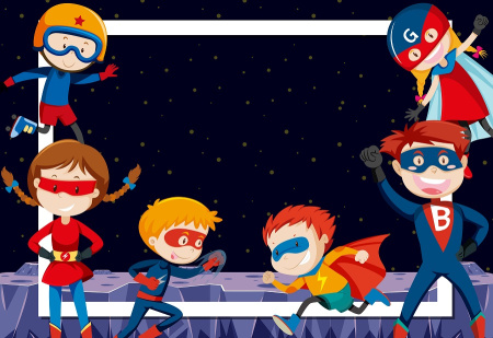 وکتور ابرقهرمان Superheroes