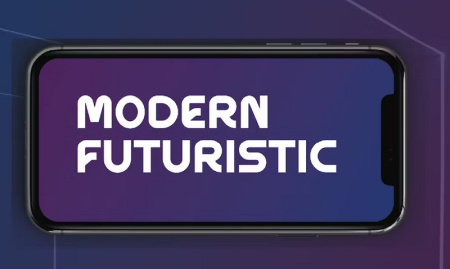 دانلود فونت انگلیسی آینده نگرانه Zerafoc