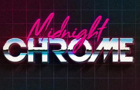 طرح لایه باز افکت متن قدیمی 80s Text Effects