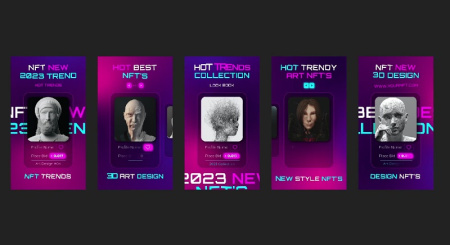 پروژه افتر افکت ریل و استوری اینستاگرام آثار هنری