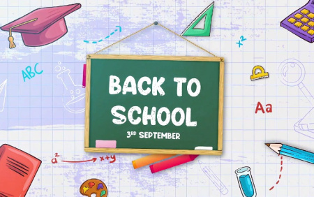 پروژه افتر افکت تبلیغات بازگشایی مدارس Back to school