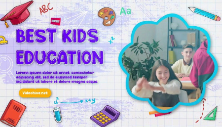 پروژه افتر افکت تبلیغاتی بازگشایی مدارس Back to school