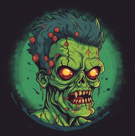 عکس زامبی کارتونی