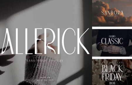 فونت انگلیسی کلاسیک مدرن جدید در جی اف ایکس دانلود