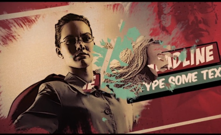 پروژه اسلایدشو آماده افتر افکت به سبک کارتونی Vintage Comic