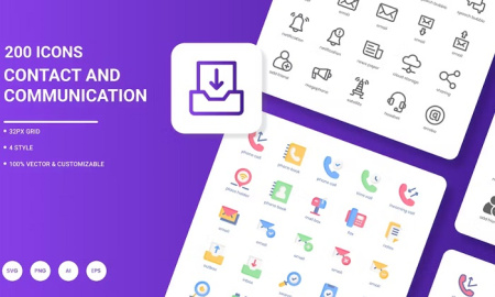 دانلود آیکون مخاطبین