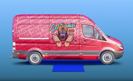 پروژه افتر افکت تبلیغاتی شرکت های باربری Delivery Cargo Van
