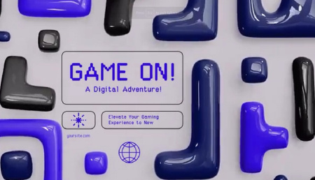 دانلود پروژه پریمیر تایپوگرافی Digital Space