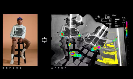 افکت آماده عکس اسکن Echo Scan