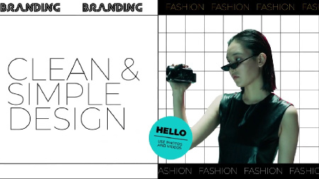 پروژه آماده پریمیر معرفی شبکه ای Grid Intro