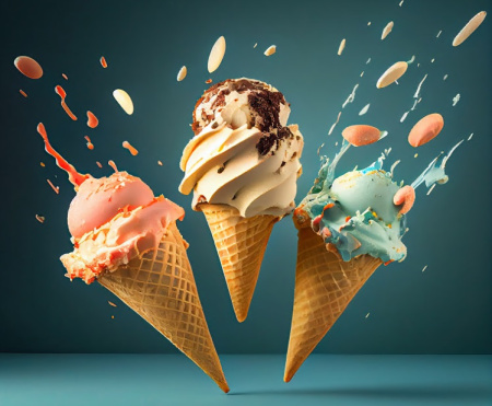 عکس بستنی قیفی