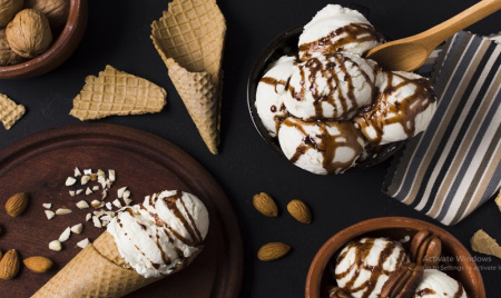 عکس بستنی ایتالیایی