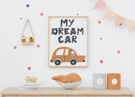 عکس فانتزی برای تابلو دکوراتیو اتاق کودک