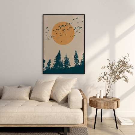 عکس منظره برای تابلو با کیفیت بالا