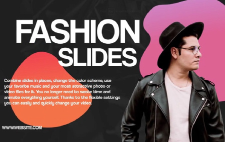 پروژه افتر افکت اسلایدشو مایع Liquid Fashion Slides