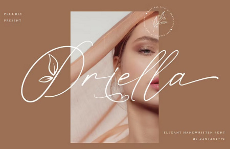 فونت لاکچری انگلیسی Oriella