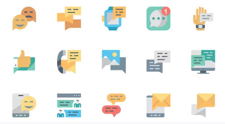 دانلود آیکون پیامک