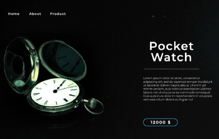 پروژه افتر افکت تیزر تبلیغاتی مینیمال محصولات