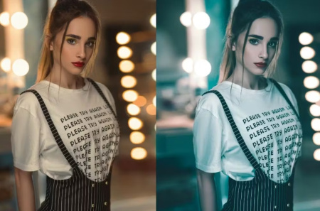 دانلود پریست فتوشاپ با تم شب Moody Night