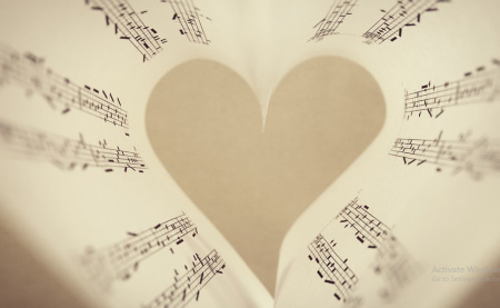 عکس زیبای نوت های موسیقی برای پروفایل