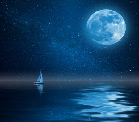 عکس آسمان شب پرستاره برای پروفایل