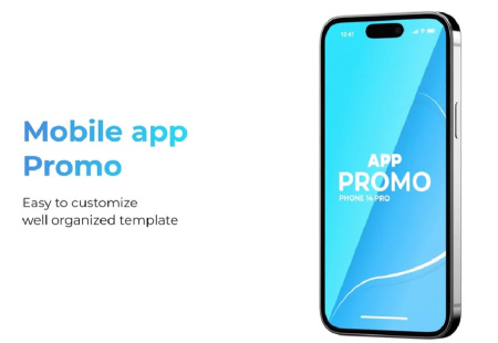 پروژه افتر افکت تیزر اپلیکیشن موبایل Phone 14 Pro