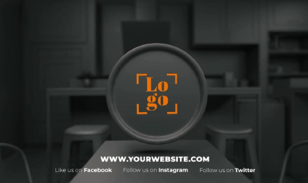 پروژه افتر افکت نمایش لوگو رستوران Restaurant Logo