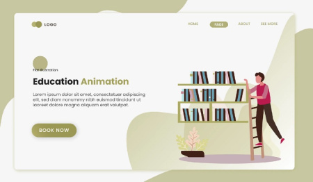 پروژه افتر افکت موشن گرافیک انیمیشنی مدرسه و آموزش