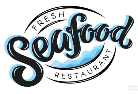 لوگوی غذای دریایی لایه باز