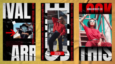 پروژه افتر افکت 6 استوری اینستاگرام Sprout Social Media Stories