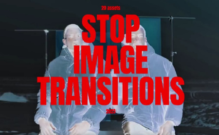 ترانزیشن پریمیر با افکت توقف تصویر Stop Image