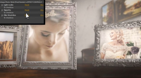 دانلود پروژه زیبای اسلایدشو قدیمی افتر افکت Vintage Photo Slide