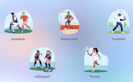 پروژه آماده افتر افکت موشن گرافیک ورزش های آبی