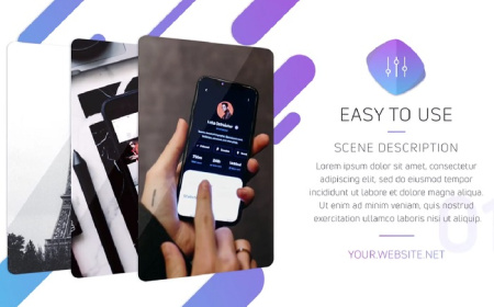 دانلود پروژه افتر افکت تیزر تبلیغاتی وب سایت مدرن