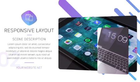 دانلود پروژه افتر افکت تیزر تبلیغاتی وب سایت مدرن