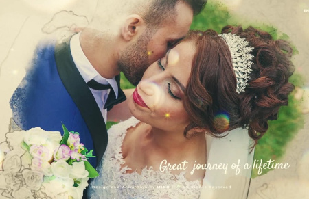 پروژه آماده افتر افکت اسلایدشو مجالس عروسی Wedding Slideshow