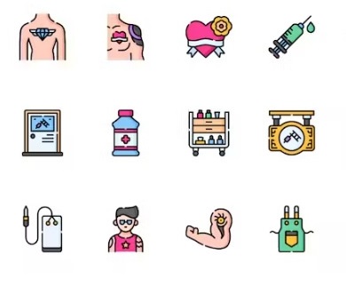 کاور هایلایت اینستا برای تتو Tattoo studio