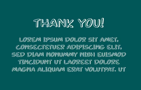 فونت انگلیسی سه بعدی