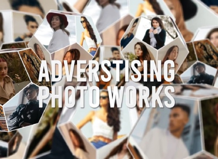 پروژه افتر افکت تیزر عکس تبلیغاتی Advertising Photo Works