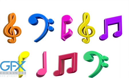 عکس نت موسیقی کارتونی