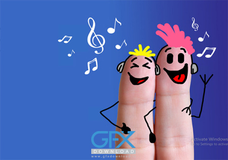 عکس نت موسیقی فانتزی