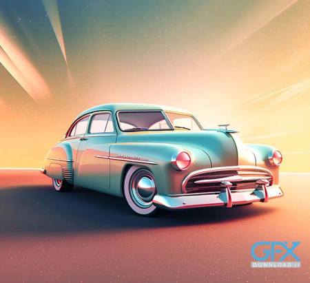 عکس هوش مصنوعی ماشین کلاسیک