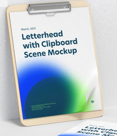 موکاپ تخته شاسی لایه باز