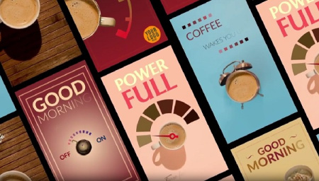 پروژه افتر افکت 6 استوری اینستاگرام قهوه Coffee Stories
