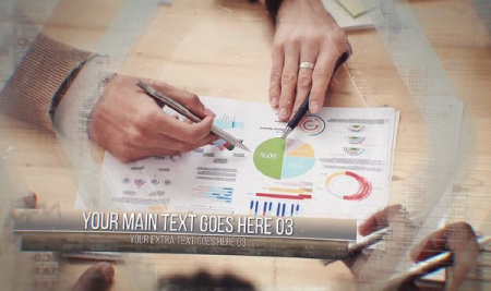 پروژه اسلایدشو افتر افکت بیزنسی Business Corporate Slideshow